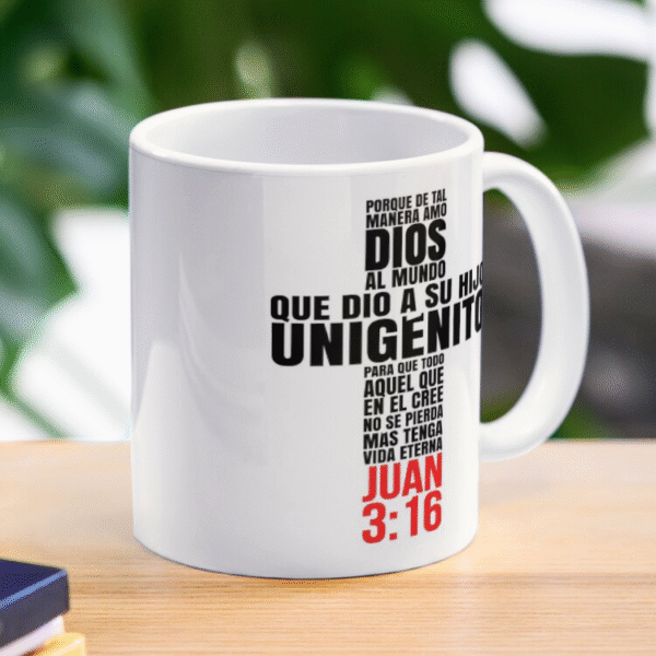 Mugs Mensaje Cristiano – Juan 3:16