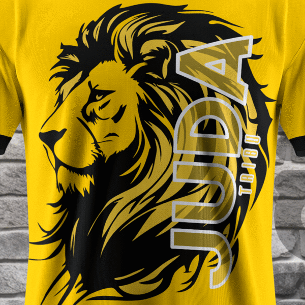 Judad Ttibu Amarillo 1 Camiseta Cristiana – Judá Tribu